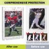 130PT Magnetic Card Holders for Trading Cards, 36ct One Card Touch Holder Baseball Card Thick Protectors Hard Plastic Magnetic Card Case Sports Football Basketball Top Loads for Cards Sleeves view 3