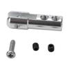 Aluminum Alloy Clevis 2mm Aluminum Alloy M2 Servo Horn Steering Rod Chuck Connector Spare Parts for RC Boat Airplane Model(Red) view 3
