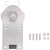 Surf Skate Trucks Alloy 7-Inch Land Surfboard Skateboard Bracket Base Black C7 Bridge Spring Bracket,Silver view 2