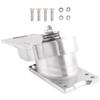 Surf Skate Trucks Alloy 7-Inch Land Surfboard Skateboard Bracket Base Black C7 Bridge Spring Bracket,Silver view 3