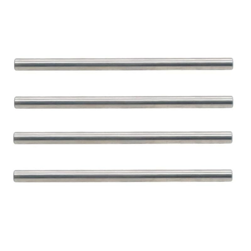 8Pcs Hinge Pin Lower 4X67.5Mm ARAC5032 for ARRMA 6S 1/7 Limitless Infraction 1/8 Typhon Kraton RC Car Parts,Silver
