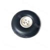 1" to 5" PU Wheel with Aluminum Alloy hub Compatible RC Airplane Model Tail Wheel Universal(3.75inch) view 2