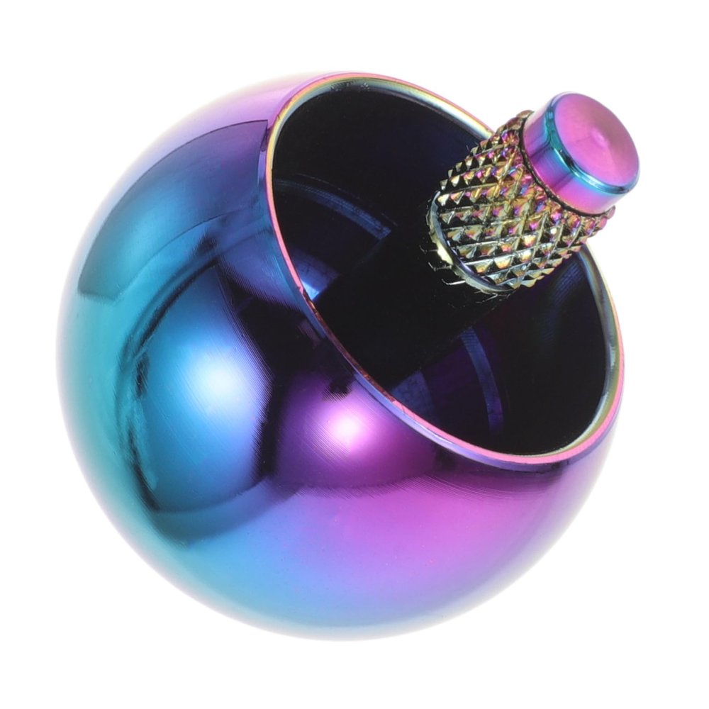 LALADEFIEE Mushroom Shape Metal Spinning Top Gyroscope Toy Unique Design Metal Gyroscope Spinning Top for Boys and Girls and Adults Desktop Fun and Decor