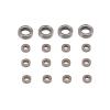 16PCS Steel Bearing 3x6x2mm 6x10x3mm for WPL C14 C24 B14 B24 B16 B36 MN D90 MN-90 MN99S RC Car Spare Parts Upgrade Accessories view 1