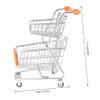 Yardwe Miniature Shopping Cart Toy Boys and Girls Role Play Mini Supermarket Cart Desktop Ornament view 2