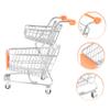 Yardwe Miniature Shopping Cart Toy Boys and Girls Role Play Mini Supermarket Cart Desktop Ornament view 3