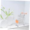 Yardwe Miniature Shopping Cart Toy Boys and Girls Role Play Mini Supermarket Cart Desktop Ornament view 4