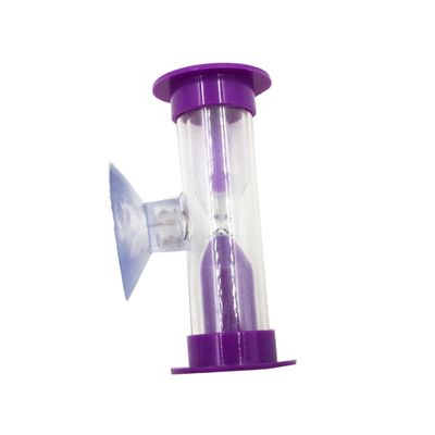 Cabilock 3 Clock with Suction Cup Removable Purple Timer for Games Home Decor Fun Activities for Teaching Management