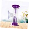 Cabilock 3 Clock with Suction Cup Removable Purple Timer for Games Home Decor Fun Activities for Teaching Management view 4
