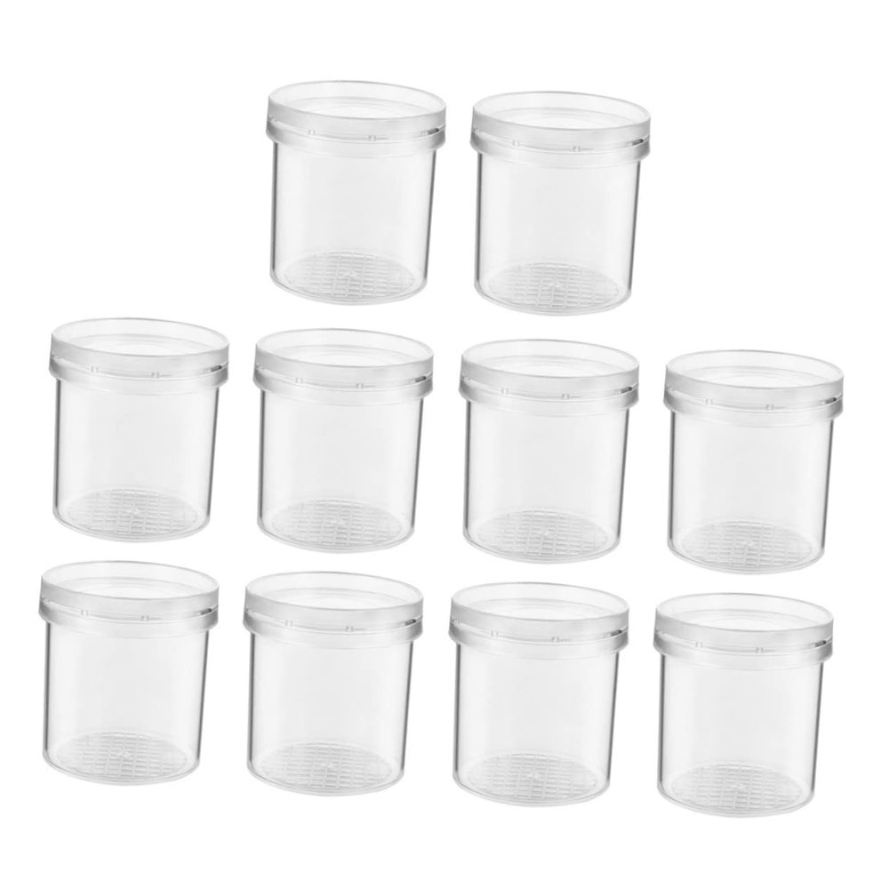 DECHOUS 15pcs Boys and Girls Observation Cup Boys and Girls Bug Catching Kit Magnifier Lid Observation Box