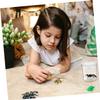DECHOUS 15pcs Boys and Girls Observation Cup Boys and Girls Bug Catching Kit Magnifier Lid Observation Box view 3