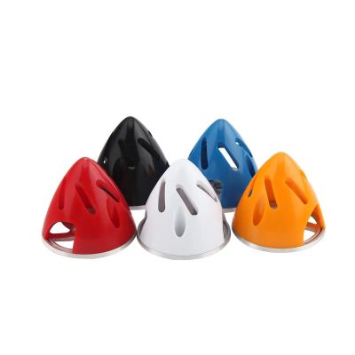 1pc 2" / 2.25" / 2.5" / 2.75" / 3" / 3.25" RC Airplane Plastic Propeller Spinner Hollow with Aluminum Back Plate Universal(51mm)