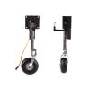 1 Set Servoless Retractable Landing Gear Anti-Vibration Landing Gear with Wheels 193mm Compatible with 1.6m RC Aircraft Universal view 2