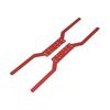 2Pcs RC Car Chassis Frame Rails Spare Parts Sturdy Accessory Upgrade Replaces for MN168 MN78 1/12 RC Carwler Car Vehicles Toy, Red view 1