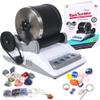 Azefun Rock Tumbler Kit, Enjoy 7-Days Polishing for DIY Stones, Hobby Eddition Rock Polisher Tumbler Kit with Rough Gemstones and 4 Polishing Grits,STEM Science Kit for Geology Enthusiasts view 1