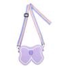 Beaupretty Adorable Boys and Girls Bow Bag Silicone Shoulder Bag for Toddlers Girls Sling Pouch Cartoon Purse view 1