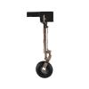 1 Set of Nose/Main Retractable Landing Gear Anti-Vibration Landing Gear with Wheels, Compatible with 1.4m RC Aircraft Universal view 4