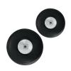 1pcs Design Aluminum Hub PU Wheel with Bearing 5.5/6/7/8.5 Inch Axle Compatible RC Model Aircraft Universal(6inch x1) view 2