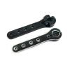 2pcs Universal Metal Servo Steering Arm Today 25T 30-100CC RC Model Aircraft view 2
