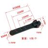 2pcs Universal Metal Servo Steering Arm Today 25T 30-100CC RC Model Aircraft view 3