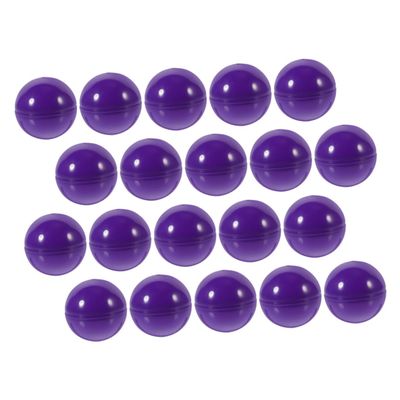 PLAFOPE 20pcs Hollow Pong Balls Bulk Plastic Balls for Games Raffle Bingo Party Supplies