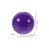 PLAFOPE 20pcs Hollow Pong Balls Bulk Plastic Balls for Games Raffle Bingo Party Supplies view 2