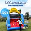 22.5FT(L) Commercial Grade Water Slide for Kids Adults, (Double Slides) (Heavy Duty Full PVC) (Large Airtight Water Pool), (1100w UL Blower), Inflatable Waterslide for Backyard, Outdoor Blow up Slide view 4