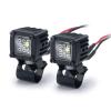 MORFUM 4PCS RC Spot Beam Square LED Cubes Offroad Driving Lights RC Light Bar LED Housing Lens Spotlight Compatible with 1/10 RC Car TRX4 TRX6 Axial SCX10 90046 RR10 D90 (D-9 Holes) view 3