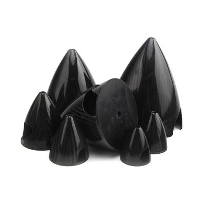 1 Piece Carbon Spinner 3K Surface Compatible RC Airplane 2 Propeller Multiple Sizes 1.75" / 2" / 2.25" / 2.5" / 3" / 3.5" / 4" Universal(127mm)