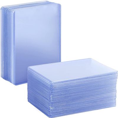 2000 PCS Toploaders and Panny Sleeves - Premium Hard Plastic Card Protectors, Trading Card Sleeves,for Baseball Game Sports Collectible Card (1000 PCS Toploader + 1000 PCS Penny Sleeves)