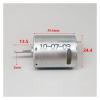 370 electronic starter DC 3.7V 6V 7.4V 29400rpm High-speed Carbon Brushes Patterned Shaft Water car model boat model DIY electronic starter view 2