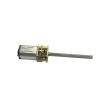 10mm*12mm N20 Full Metal Gearbox Gear electronic starter DC 3V-6V 5V Slow Speed 36mm Long Shaft D-shaft DIY Toy Model view 1