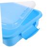 BESPORTBLE Plastic Tray with Removable Lid Sandbox for Indoor Outdoor Activities and Preschool Sensory Fun view 3
