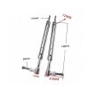 Control Aircraft Accessories Metal Anti-Vibration Landing Gear SZ002-90002 Compatible with 4-6kg Aircraft 5x4mmx140mm Universal view 2