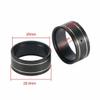 4PCS 16g 1.0 Brass Wheel Clamp Ring for 1/24 RC Crawler Axial SCX24 Deadbolt C10 Gladiator Bronco AX24 Beadlock Wheels Upgrade (Black Coating Brass) view 2