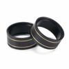 4PCS 16g 1.0 Brass Wheel Clamp Ring for 1/24 RC Crawler Axial SCX24 Deadbolt C10 Gladiator Bronco AX24 Beadlock Wheels Upgrade (Black Coating Brass) view 4