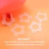 100 PCS Balloon Clips, for Balloon Arches, Column Stands and Flowers - Birthday, Wedding, Party Decorations view 4