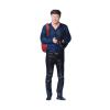 1/64 Scale Diorama Stylish Figure People Model Resin Layout Miniature Figurine for Doll House Decoration Gift Micro Landscape, Backpack Man view 1