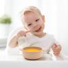 Eascrozn Baby Bowls with Suction and Baby Spoons Set of 3, Silicone Stay Put Bowls and Feeding Spoons for Babies Toddlers Kids, BPA Free,Microwave and Dishwasher Safe view 3