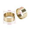 4PCS 16g 1.0 Brass Wheel Clamp Ring for 1/24 RC Crawler Axial SCX24 Deadbolt C10 Gladiator Bronco AX24 Beadlock Wheels Upgrade (Brass) view 2