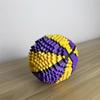 alltogetho Mini Basketball Ball Building Set with 900+ Micro Bricks - Ideal STEM Toys for Sports Enthusiasts' Achievements, Office & Home Decor, and Entertainment view 2