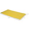 10' x 5' Floating Mat for Pool, 3-Layer Lily Pad Floating Pool Mat, Thick and Durable Water Activities Lily Pad for Pool, Oceans,Beach (Yellow, 10' x 5') view 2