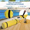 10' x 5' Floating Mat for Pool, 3-Layer Lily Pad Floating Pool Mat, Thick and Durable Water Activities Lily Pad for Pool, Oceans,Beach (Yellow, 10' x 5') view 4