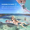 17' x 5' Floating Mat for Pool, 3-Layer Lily Pad Floating Pool Mat, Thick and Durable Water Activities Lily Pad for Pool, Oceans,Beach (Blue+Pink, 17' x 5') view 3