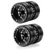 2PCS Aluminum 1.9" Dually Beadlock Wheels Upgrade for SCX10 TRX-4 TRX6 G63 1/10th RC Crawler Hauler Car view 1