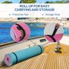 10' x 5' Floating Mat for Pool, 3-Layer Pool Lily Pad Floating Mat with Cup Holders, Thick and Durable Water Activities Lily Pad for Pool, Oceans,Beach (Blue+Pink, 10' x 5') view 4