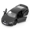 1:36 Scale Audi R8 Toy Car, Diecast Pull Back Model Car, Doors Open, Collection Kids Toy for Aged 3 and up, Gift Black view 1