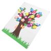 LOORGVEL 1set Felt Flower Tree Boy Girl Interactive Preschool Craft Activity Reusable Wall Decor Creative Design for Classrooms and Playrooms view 1