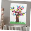 LOORGVEL 1set Felt Flower Tree Boy Girl Interactive Preschool Craft Activity Reusable Wall Decor Creative Design for Classrooms and Playrooms view 4