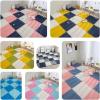 30 * 30CM 12PCS Play Mats, EVA Foam Puzzle Mats,for Use in Garages, Gyms, Home Fitness Rooms(Green-Gray) view 2
